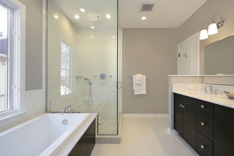 Contemporary Bathroom Shower